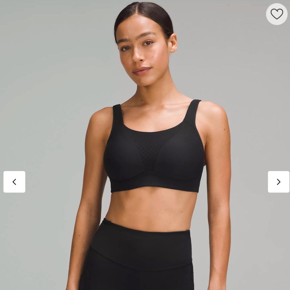 Run Times Bra High Support, 34B, Black